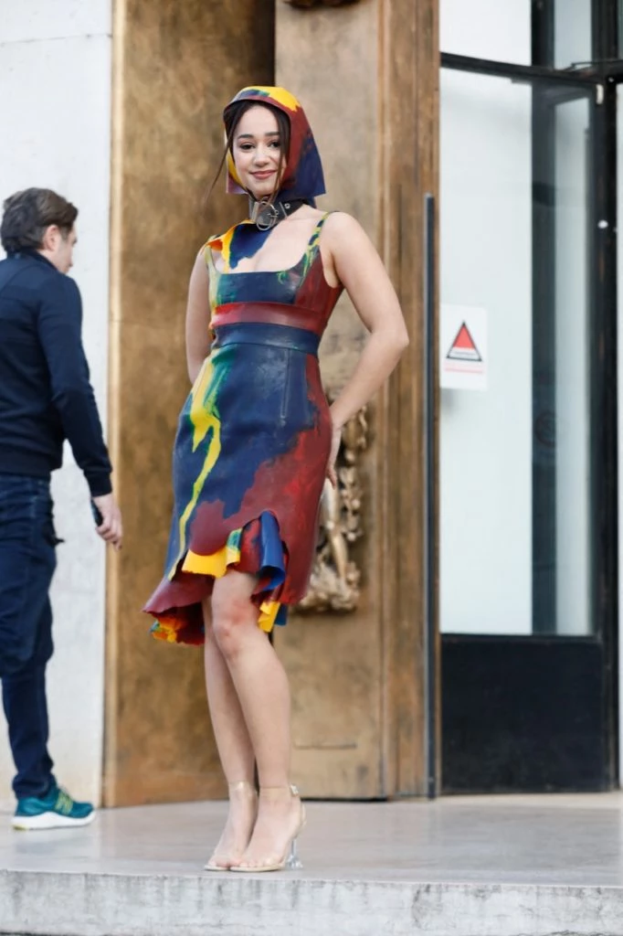 Street Style desfile Paco Rabanne en la Semana de Moda de París