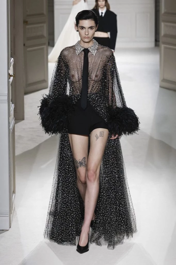 Desfile Valentino otoño invierno 2023/24 en la Semana de Moda de Paris