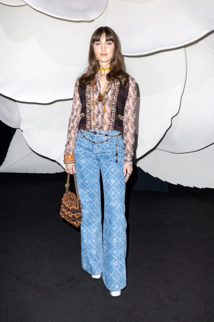 Vidriera en el desfile de Chanel en la Semana de Moda de paris