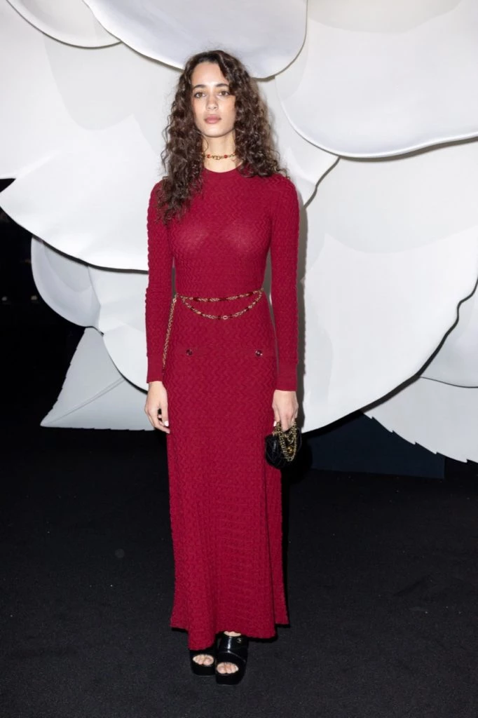 Vidriera en el desfile de Chanel en la Semana de Moda de paris