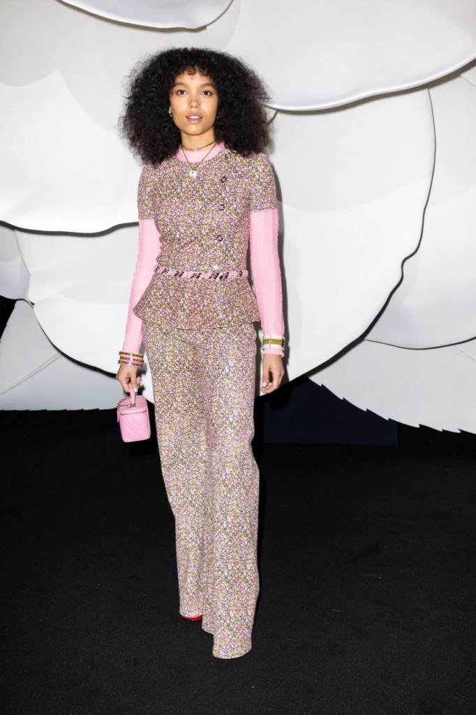 Vidriera en el desfile de Chanel en la Semana de Moda de paris