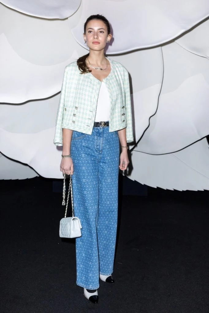 Vidriera en el desfile de Chanel en la Semana de Moda de paris