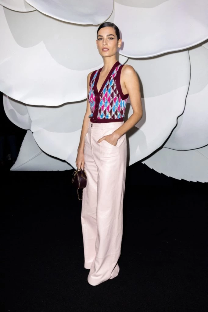 Vidriera en el desfile de Chanel en la Semana de Moda de paris