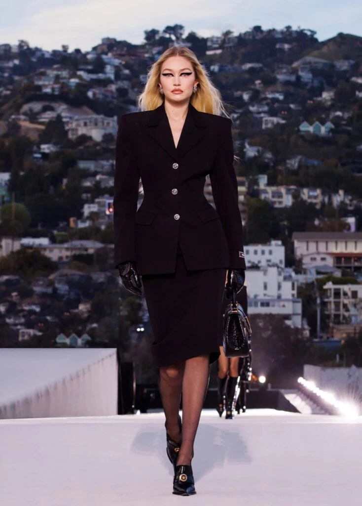 Desfile Versace invierno 2023/2024