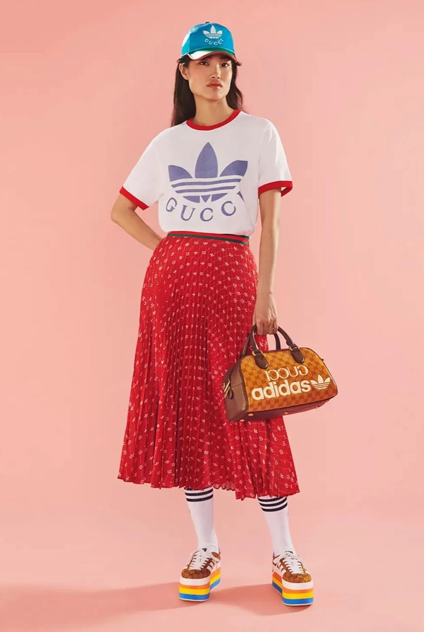 Colección 2023 en colaboración Adidas y Gucci