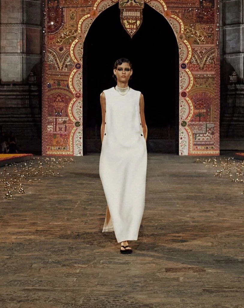 Desfile de Dior en Mumbai