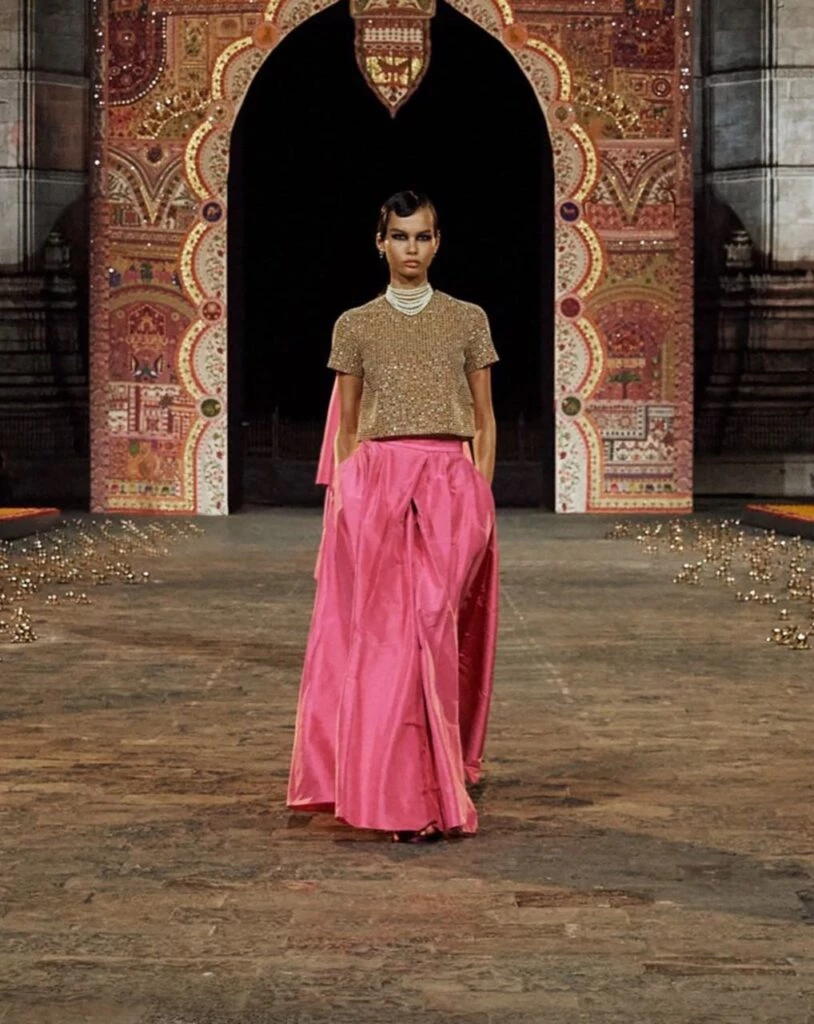 Desfile de Dior en Mumbai