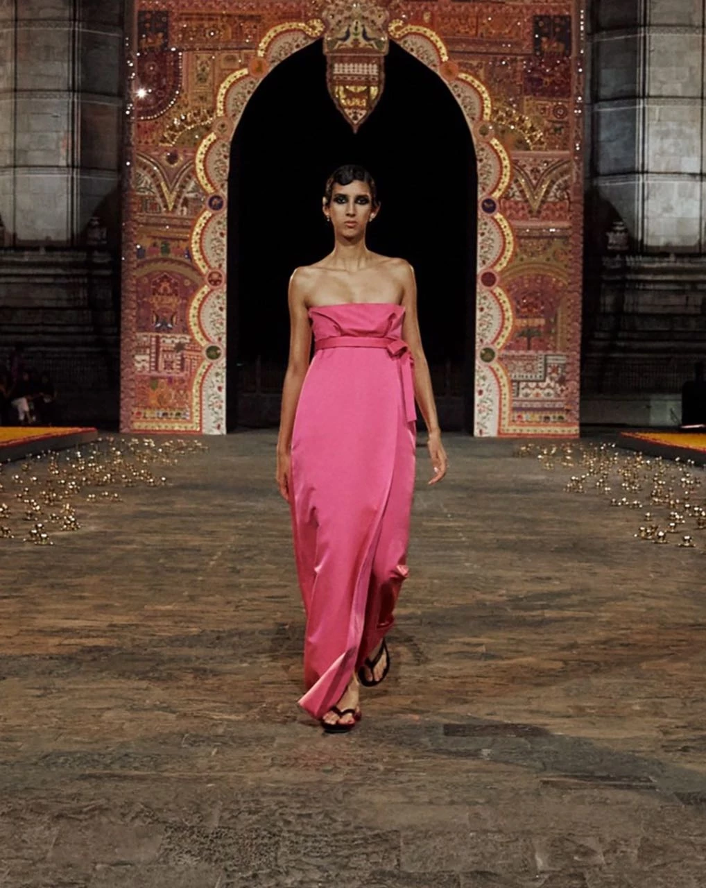 Desfile de Dior en Mumbai