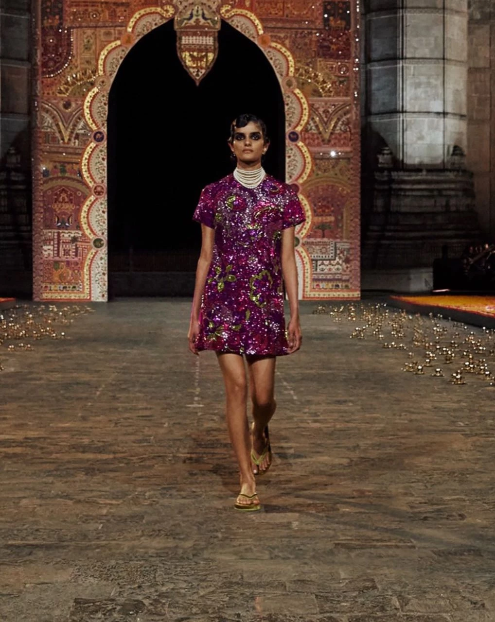 Desfile de Dior en Mumbai