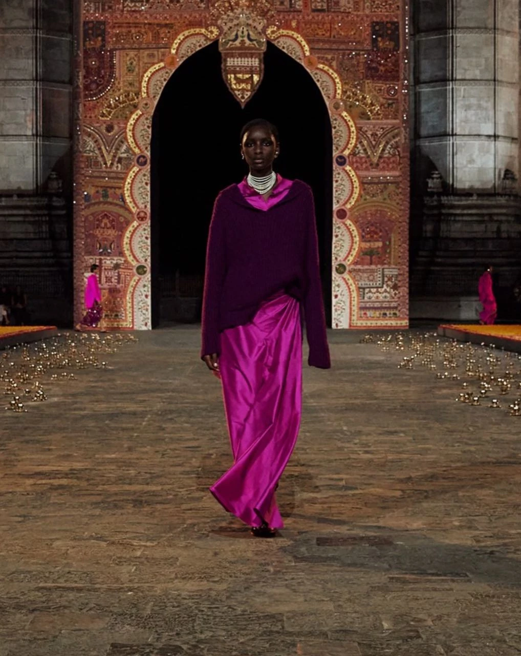 Desfile de Dior en Mumbai