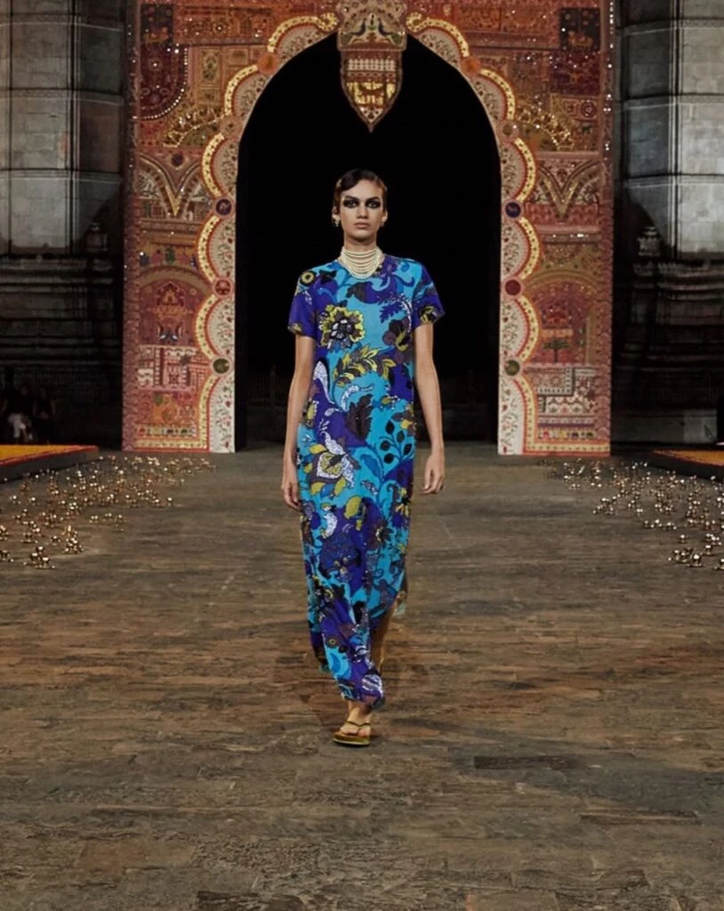 Desfile de Dior en Mumbai
