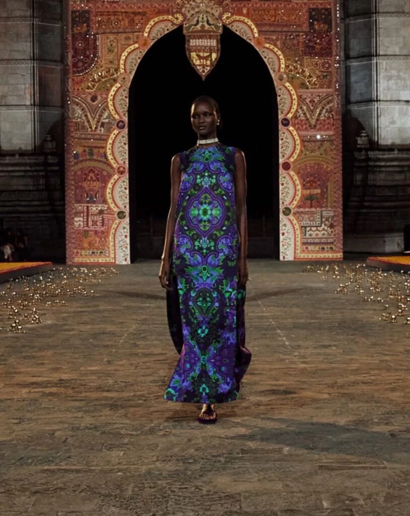 Desfile de Dior en Mumbai