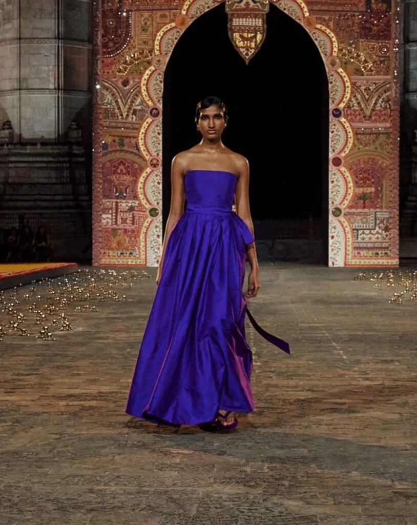 Desfile de Dior en Mumbai