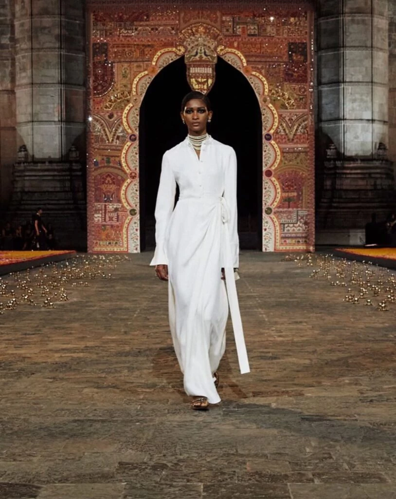 Desfile de Dior en Mumbai