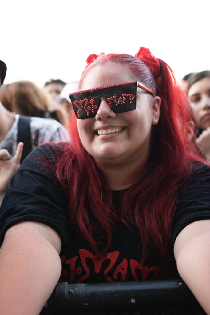 look motomami en Lollapalooza