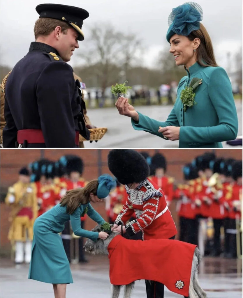 Kate Middleton y su look para el día de San Patricio. Foto: Instagram.