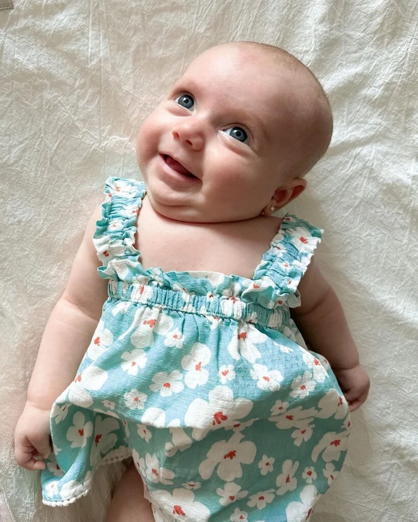 La dulce postal de Vita, la hija de Cande Ruggeri