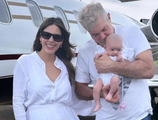 La felicidad de Barby Franco y Fernando Burlando: su hija Sarah fue dada de alta