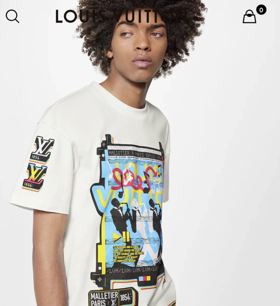 La remera Louis Vuitton de Messi