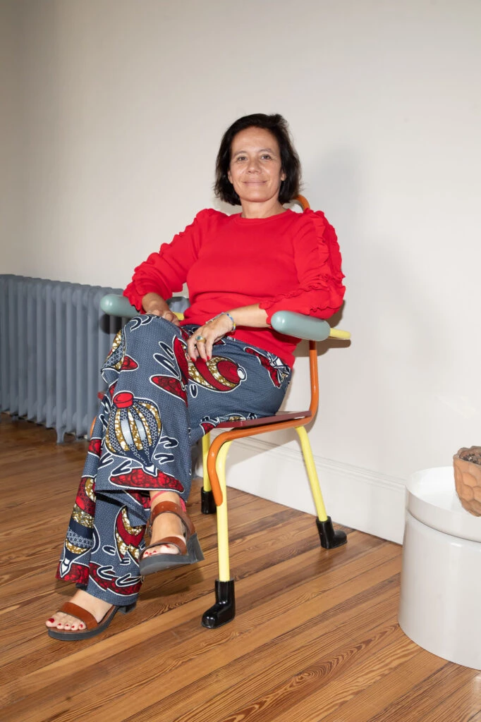 Lucía Lacarra en la presentación de lalana