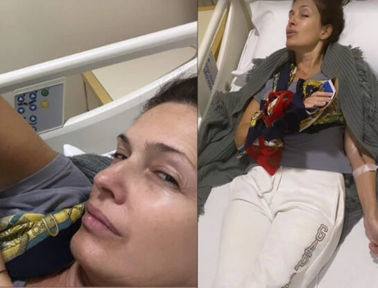 Isabel Macedo sufrió un accidente doméstico: terminó en el hospital