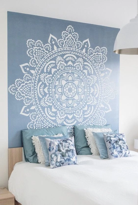 Ideas para decorar con mucha onda la pared cabecera del dormitorio