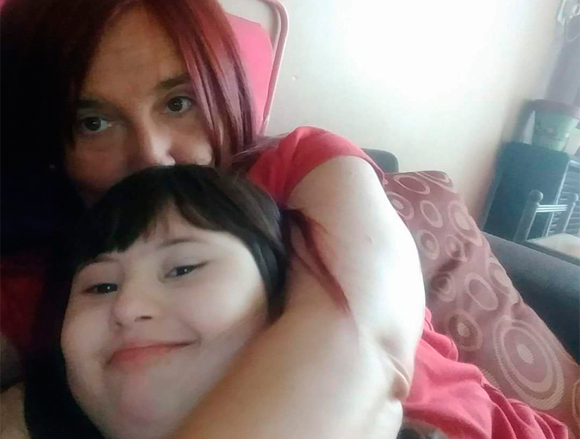 Día Mundial del Síndrome de Down:"Luna me llena la vida de desafíos todos los días"