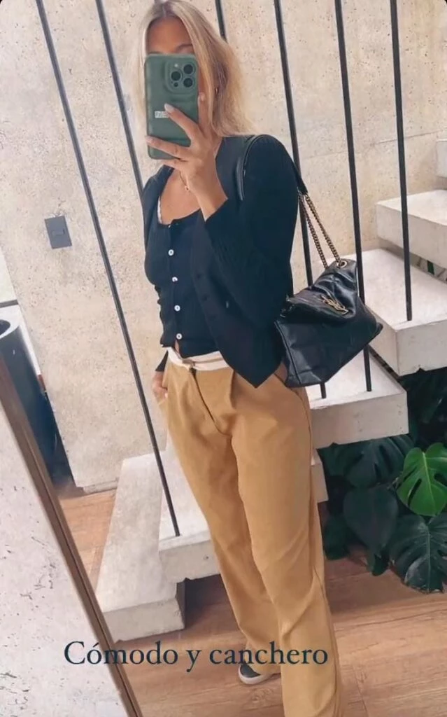 Mery del Cerro lució el pantalón que es tendencia
