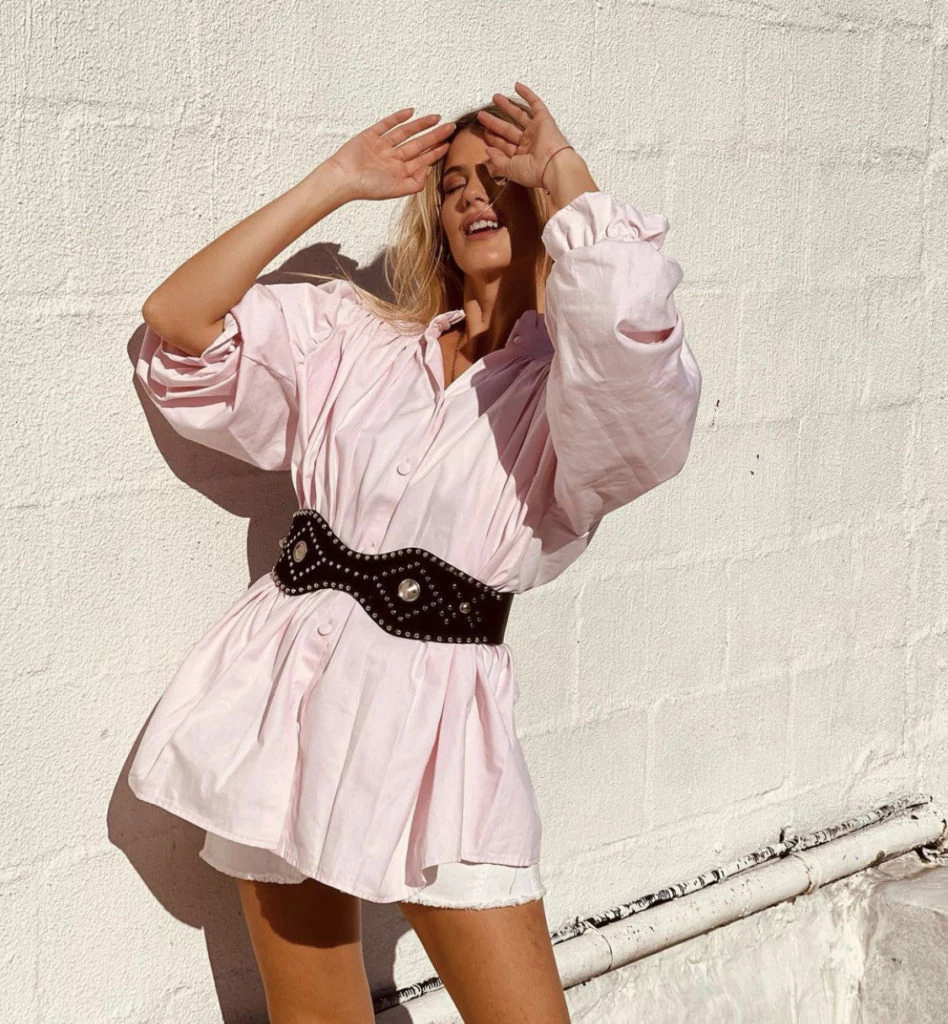 Mery del Cerro y un look muy romántico. Foto: Instagram.