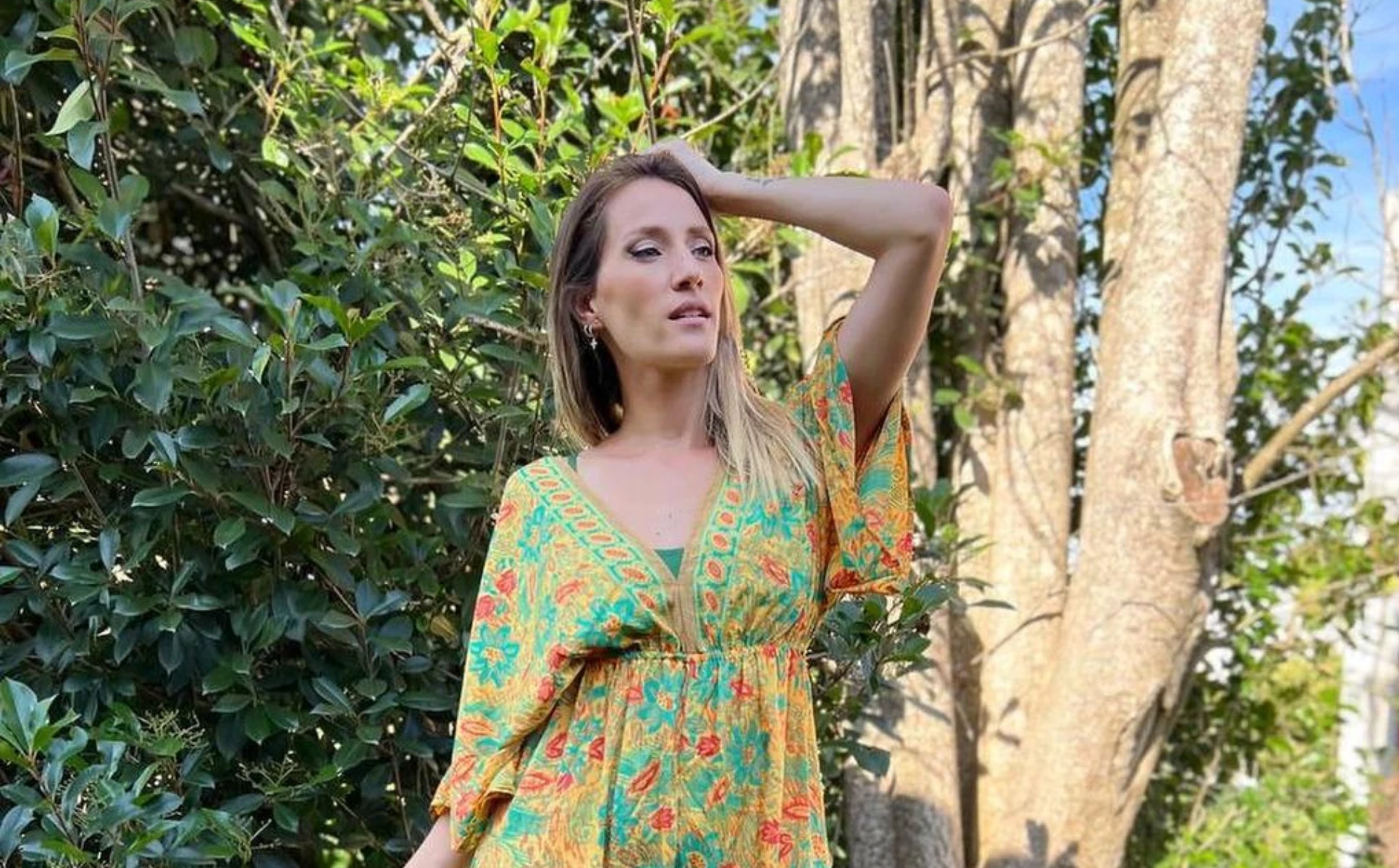 Mica Viciconte lleva el look hippie chic perfecto para esta temporada