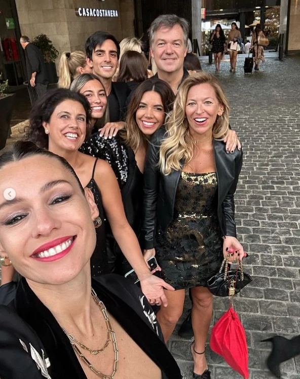 Pampita en Chile para el cumpleaños de María Albero