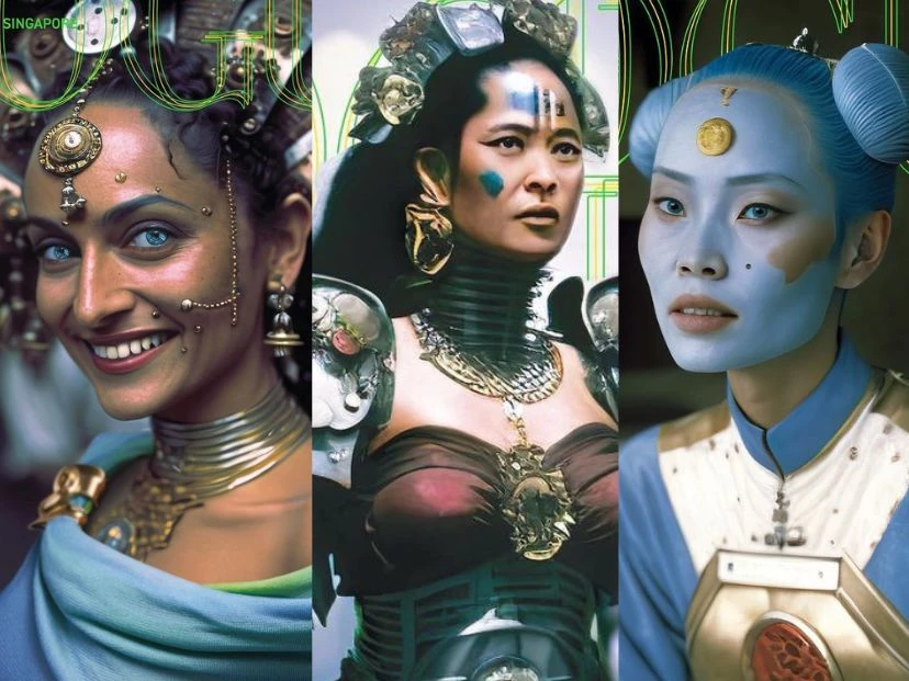 Vogue Singapur presentó las primeras modelos creadas con IA