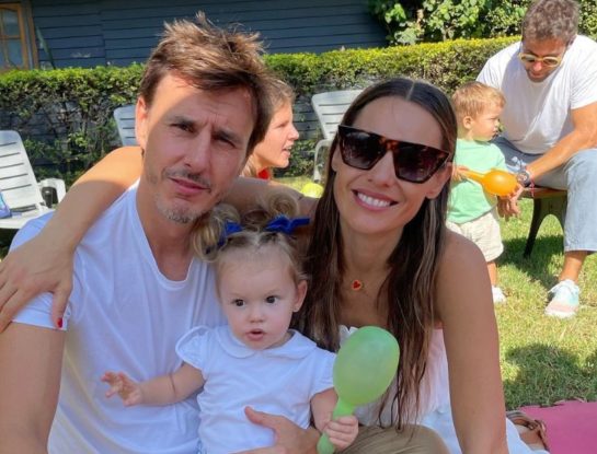 Pampita y Roberto Moritán compartieron el primer día de jardín de Anita