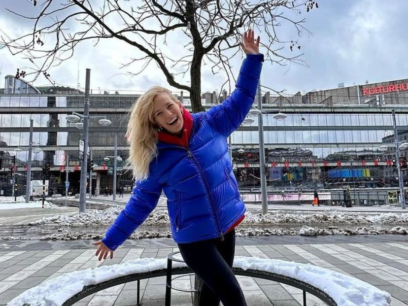 El viaje de Luisana Lopilato a Oslo con su familia