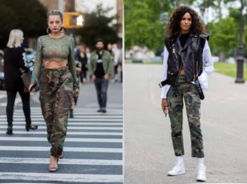 Pantalones camuflados destacada