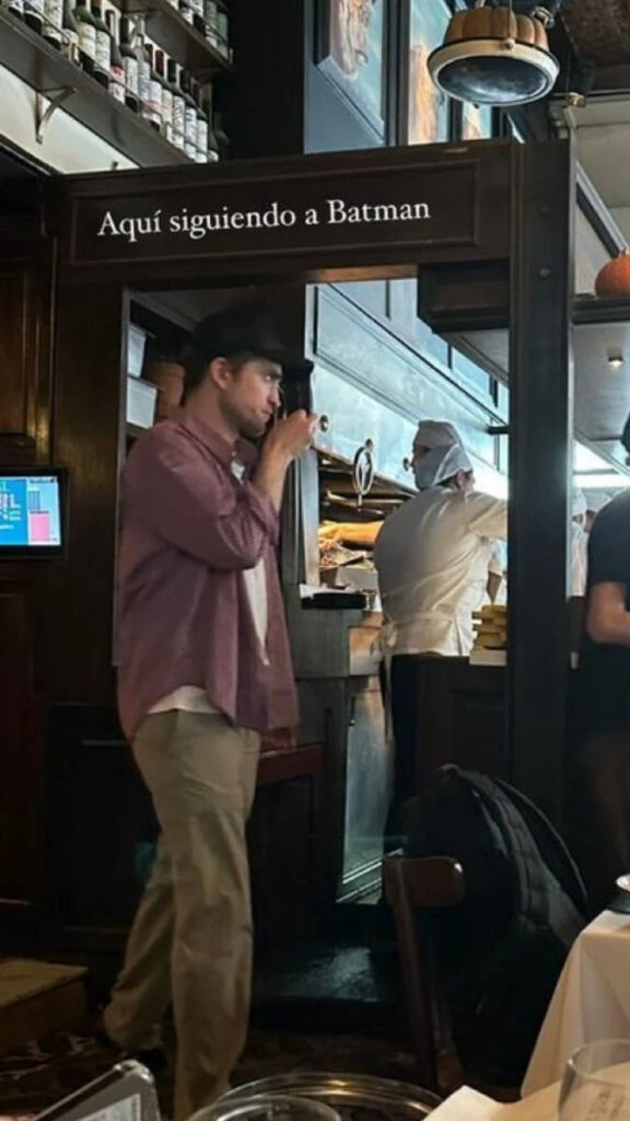 Robert Pattinson fue visto en una parrilla de Buenos Aires