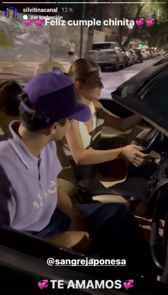 Rusherking sorprendió a la China Suárez con un auto descapotable por su cumpleaños