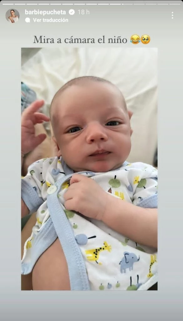 Salvador, el hijo de Barbie Vélez