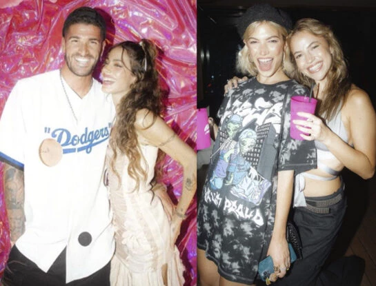 Vidriera: de Stefi Roitman a Rodrigo de Paul, Lionel Messi y Emilia Mernes, los looks de los invitados de Tini Stoessel