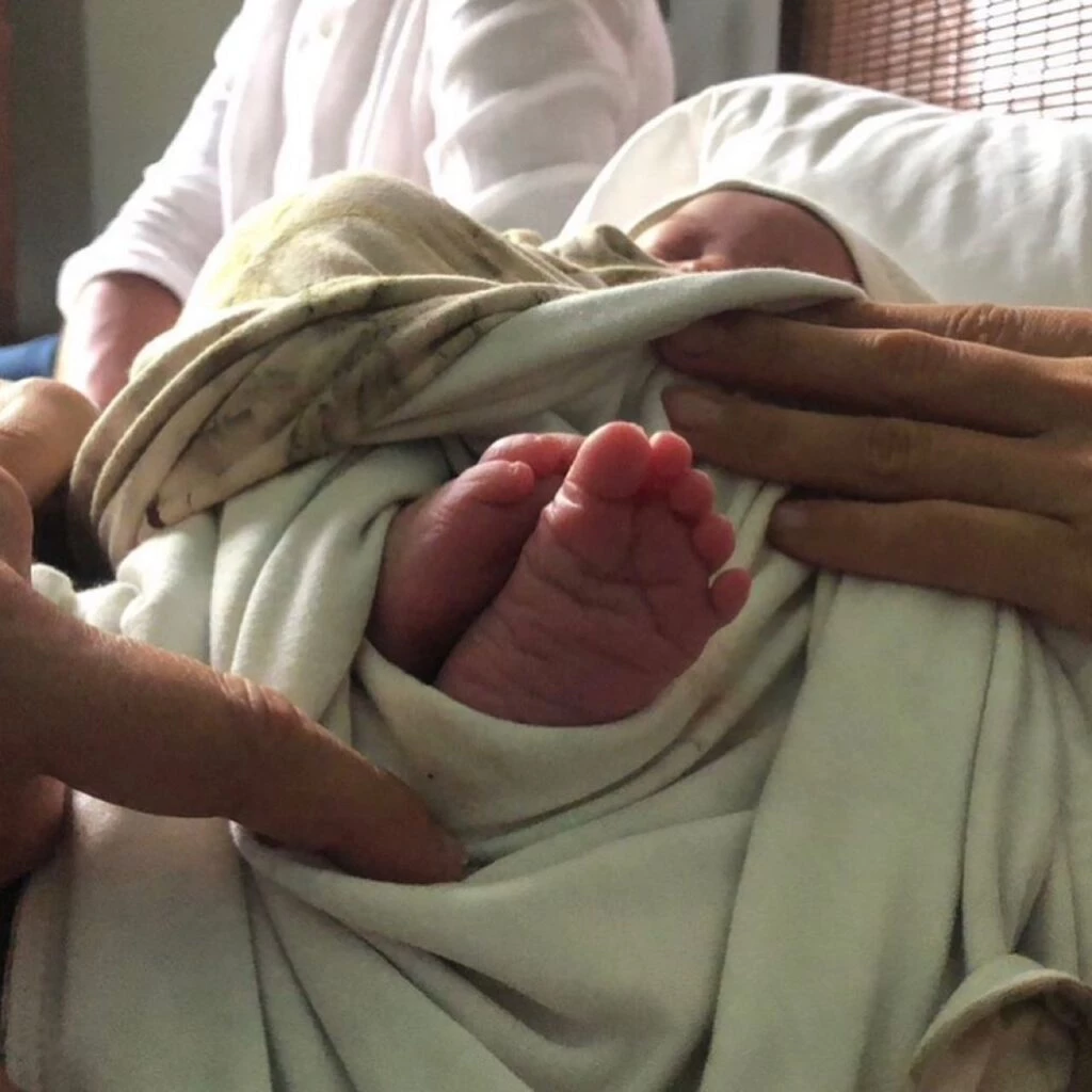 Así está Tao, el bebé de Calu Rivero y Aito de la Rúa.