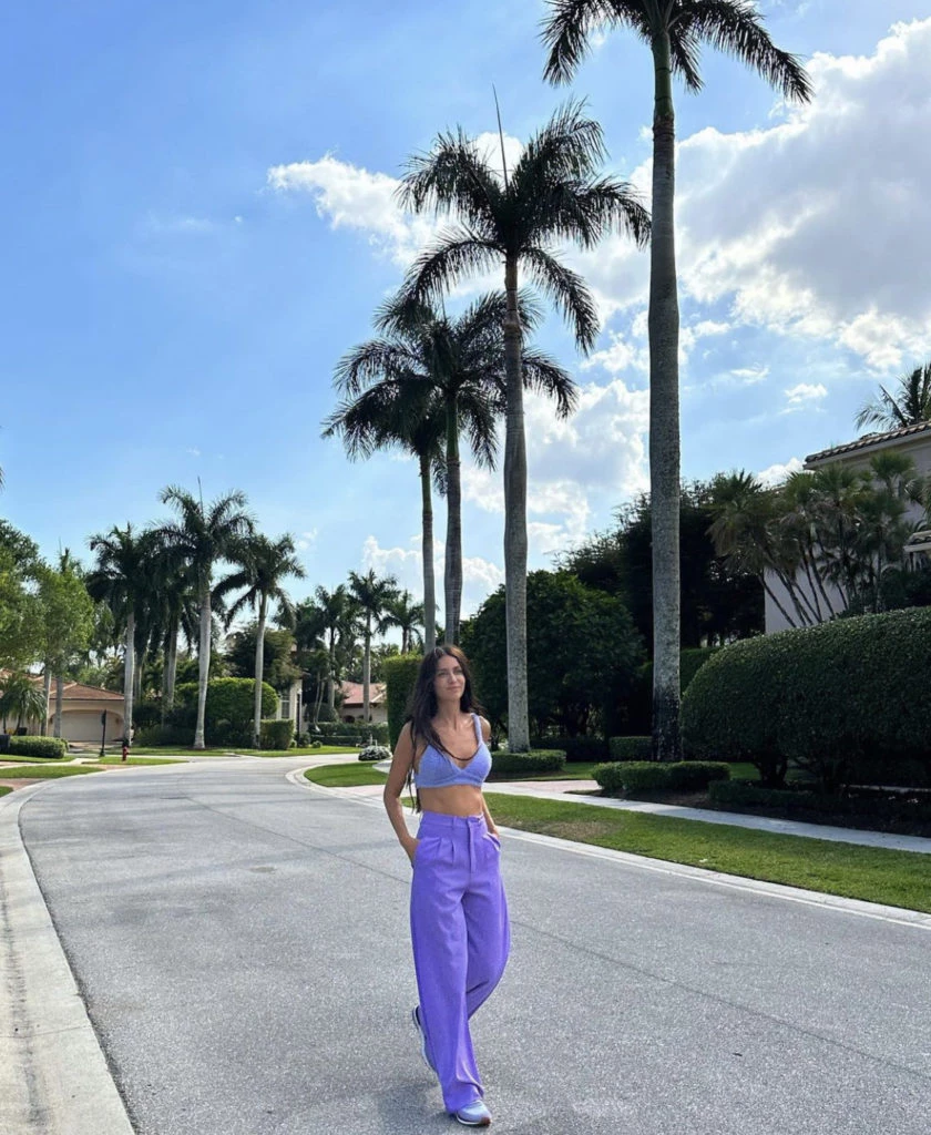 Zaira Nara en Miami. Foto: Instagram.