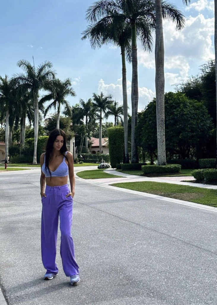 Zaira Nara en Miami. Foto: Instagram.