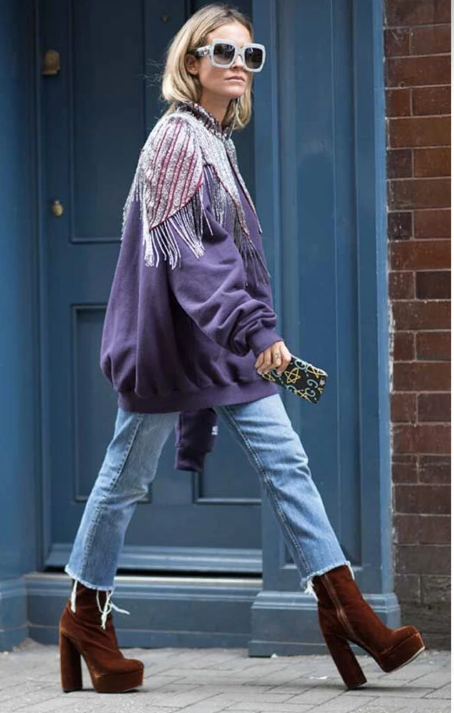 Las plataformas son tendencia. Foto: Pinterest.