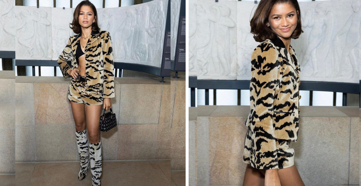 Zendaya se robó todas las miradas con su look en el desfile de Louis Vuitton  en París - Ohlalá