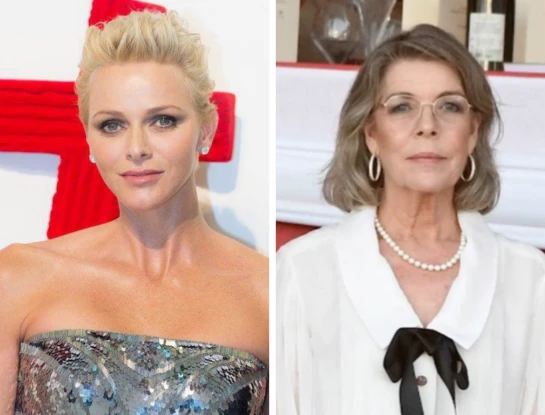 charlene versus carolina de monaco