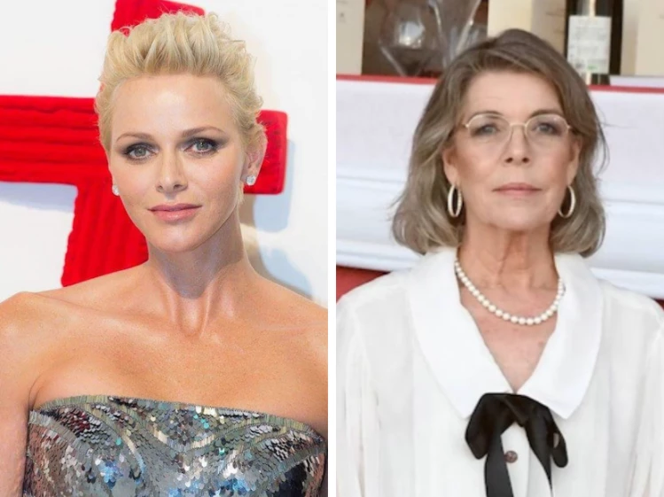 charlene versus carolina de monaco