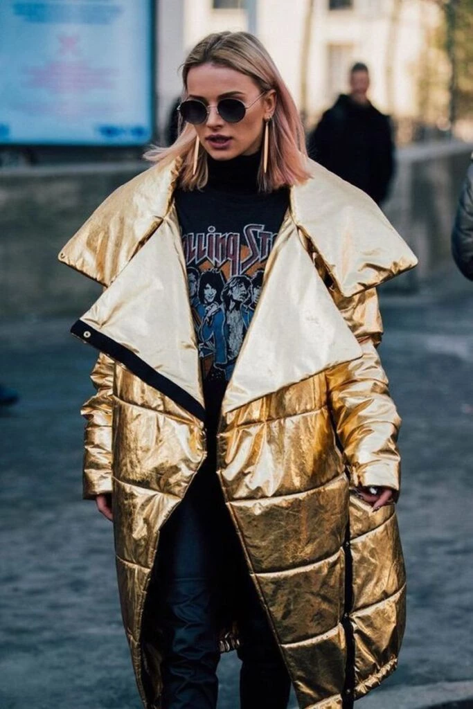 como usar el metalizado en tus looks