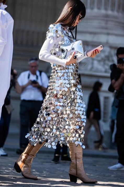 como usar el metalizado en tus looks