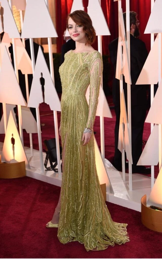 elie saab oscars emma stone (2)