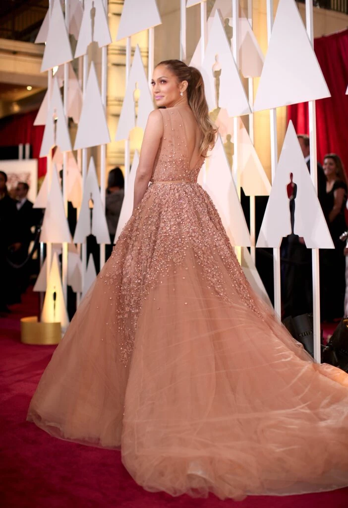 elie saab oscars jenifer lopez